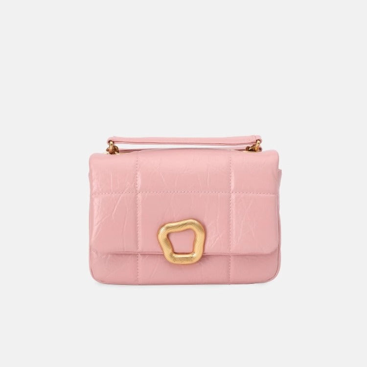Size Chocolate Designer Autumn First Layer Shoulder Bags
