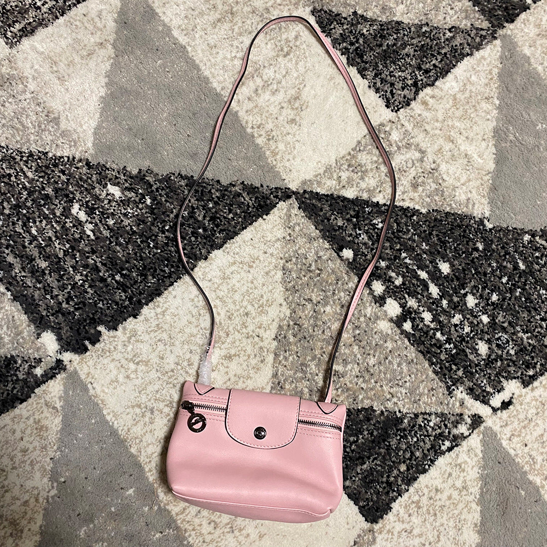 Women's Dragon Inlaid Soft Surface Lunch Box Single Crossbody Bags