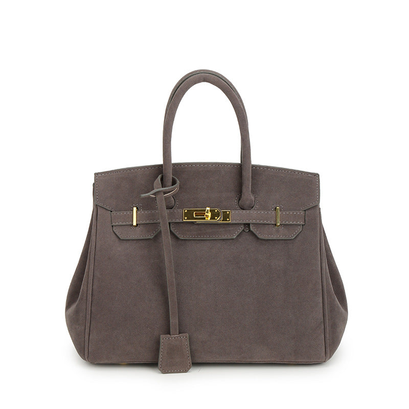 Women's Retro Portable Fashion Large Capacity Commuter Handbags