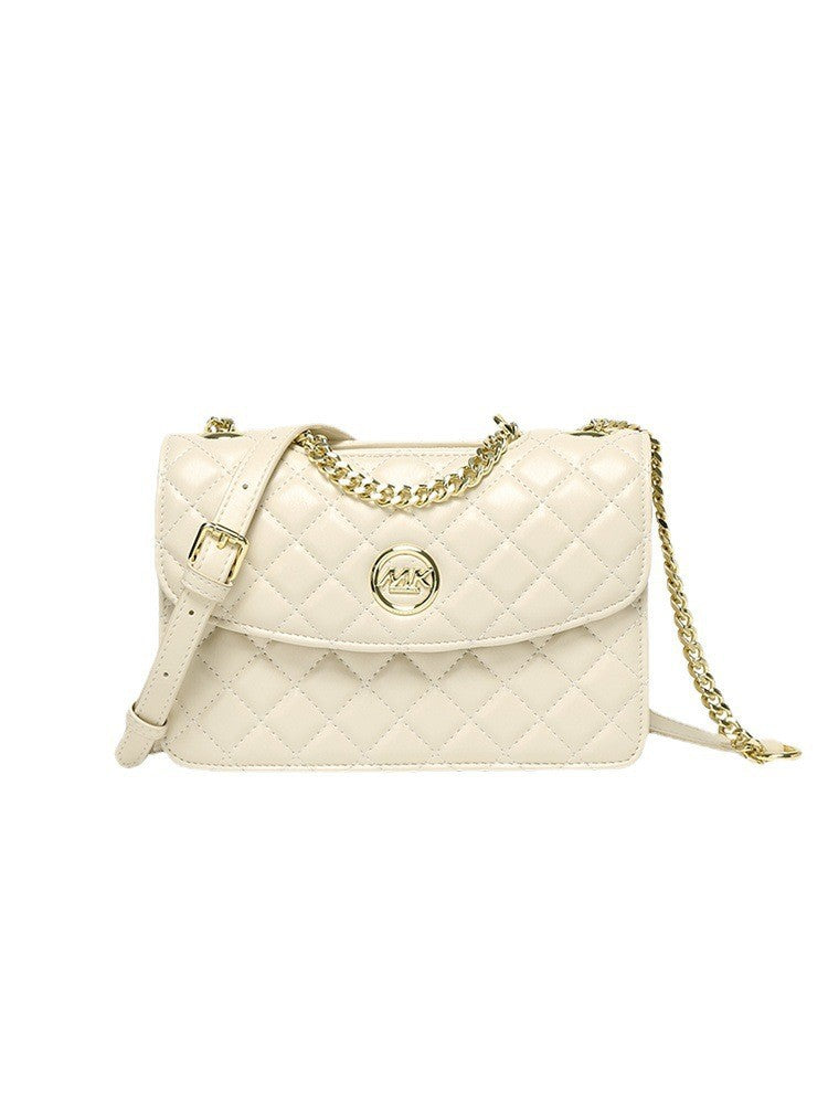 Women's Genuine Leather High-grade Classic Style Rhombus Crossbody Bags