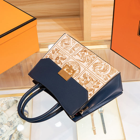 Women's Chinese Mom High-grade Style Light Luxury Wedding Handbags
