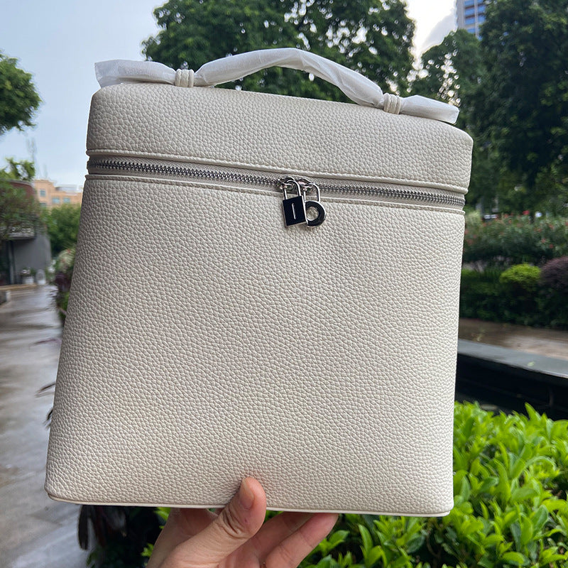 First Layer Cowhide Genuine Leather Portable Backpacks