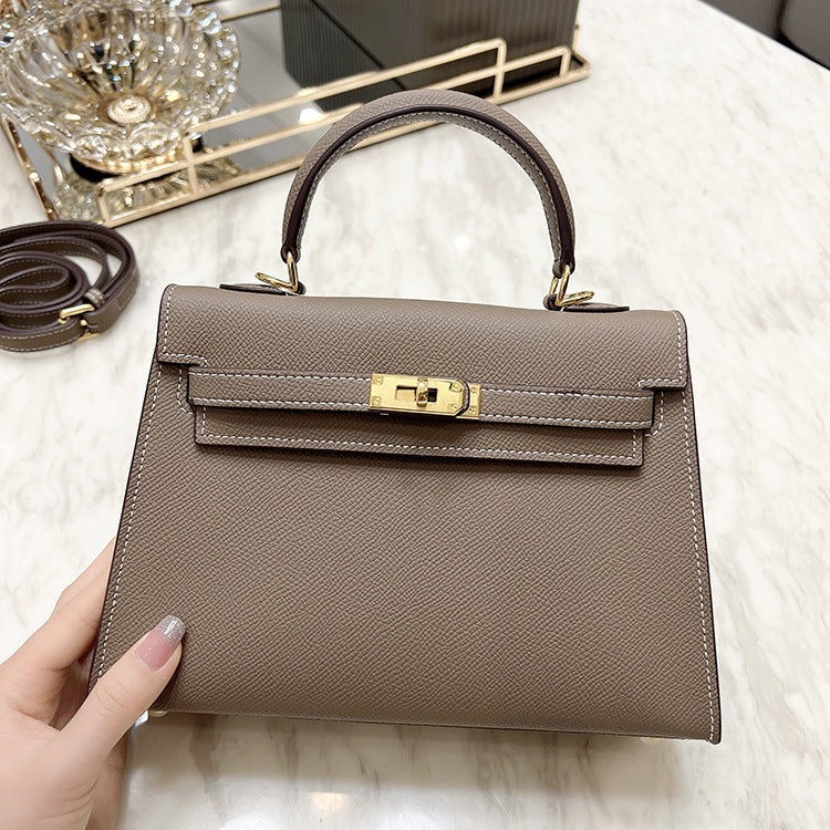 Women's Genuine Leather Second Generation Kelly Mini Crossbody Bags