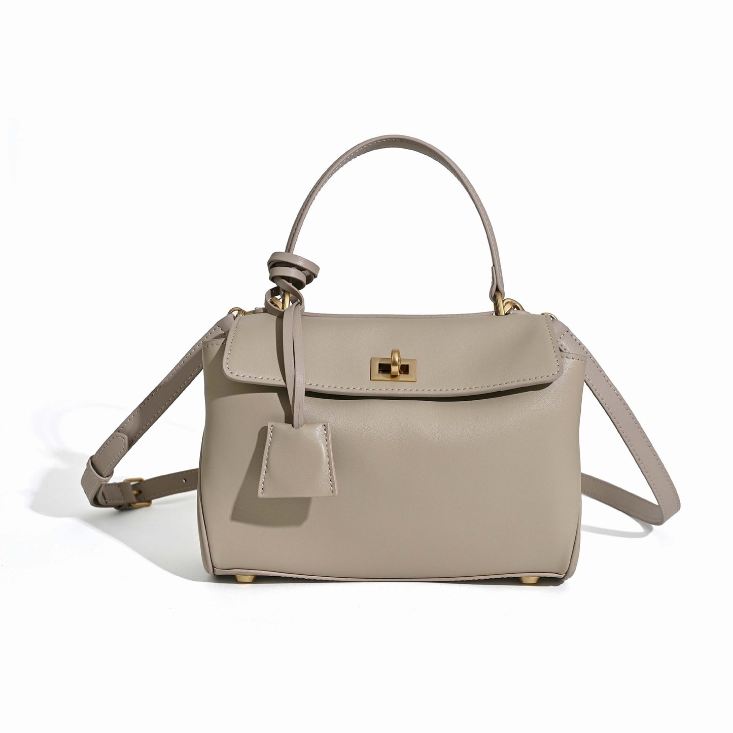 Women's Mini First Layer Cowhide High Sense Simple Handbags