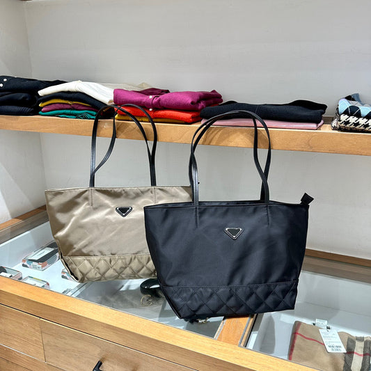 Women's Oxford Cloth Large Capacity Totes Simple Handbags