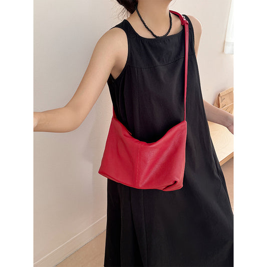 Women's Genuine Leather Large Capacity High Sense Shoulder Bags