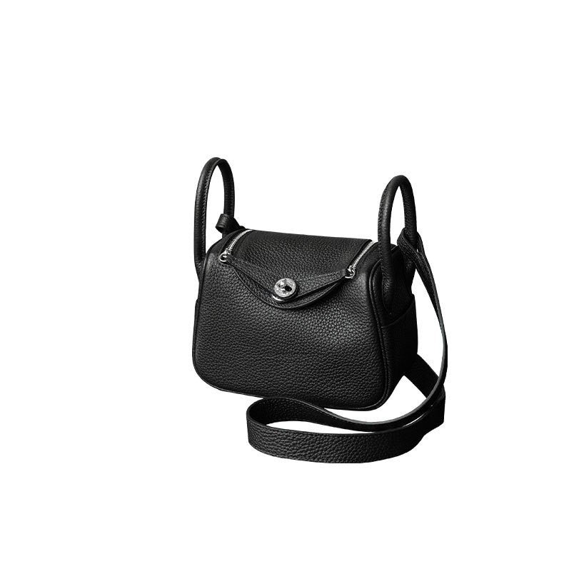 Women's Handmade Mini Lindy Pillow Leather First Handbags