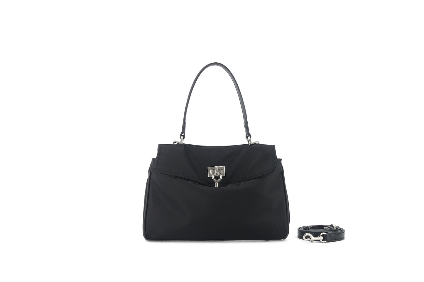 Women's Smooth Calfskin Portable Underarm Leisure Commute Shoulder Bags
