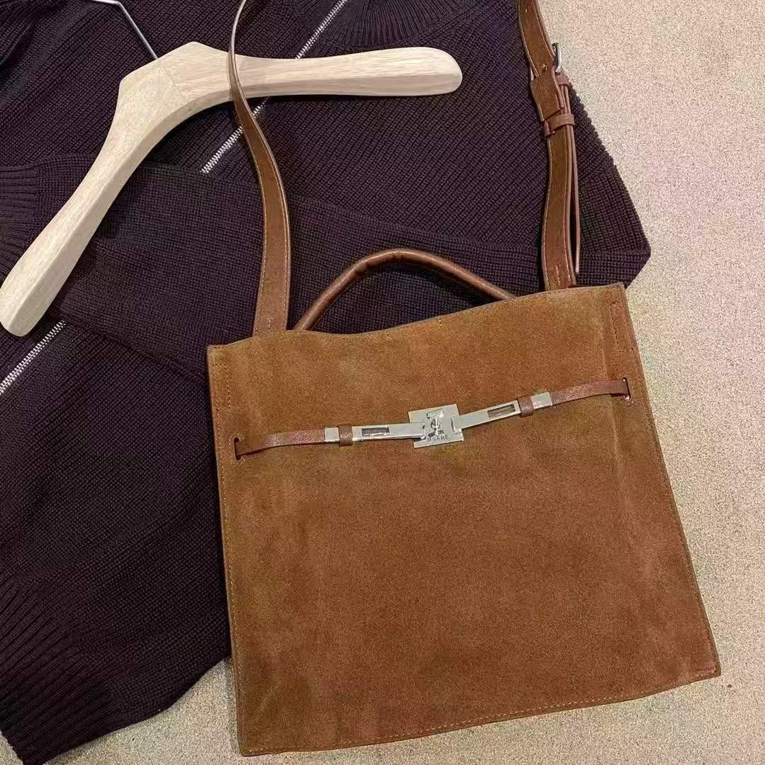 Women's Frosted Leather Versatile Retro Design One Bags