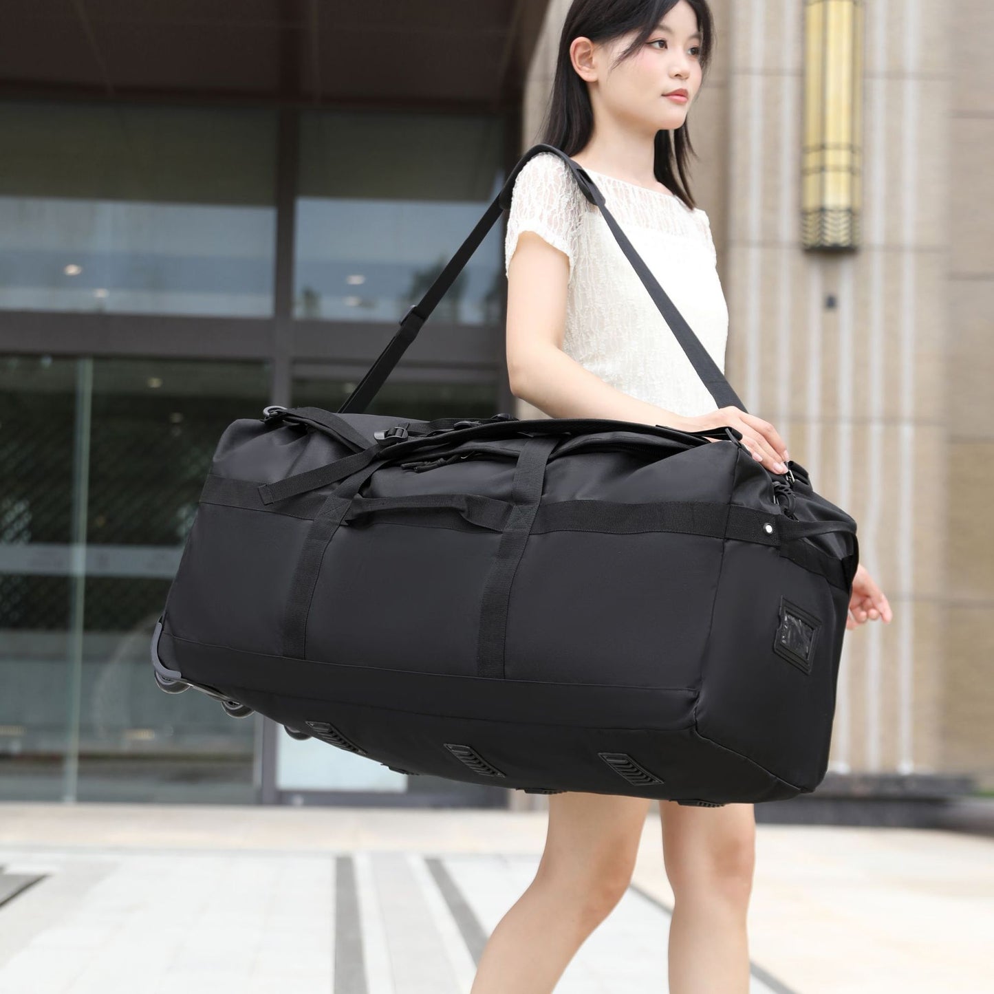 Comfortable Oxford Cloth Large Capacity Foldable Travel Bags