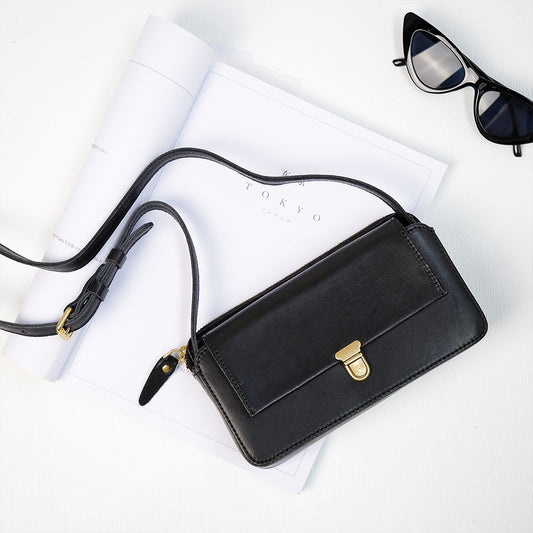 Women's High Texture Simple Fashion Genuine Leather Crossbody Bags