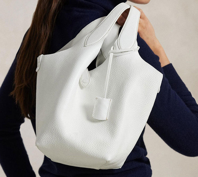 Niche Old Money Style Vegetable Basket Bucket Bags