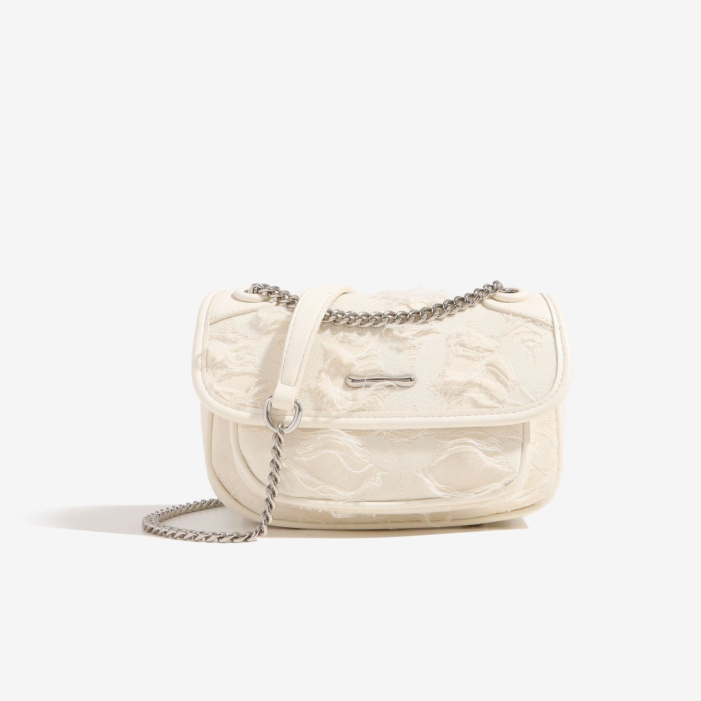 Pink White Lace Chain Exquisite Classic Crossbody Bags