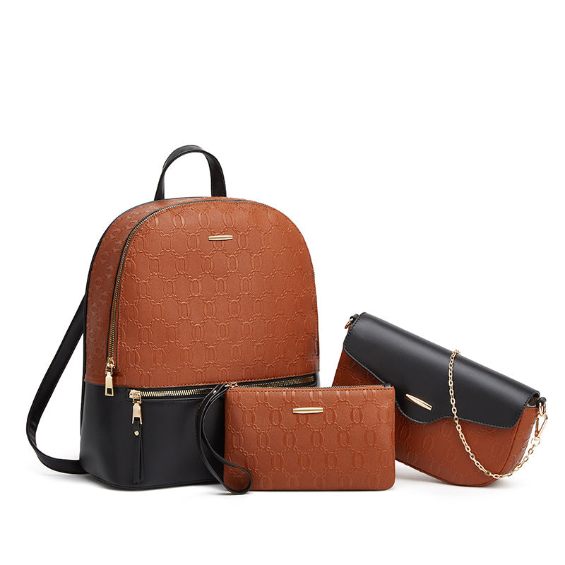 Classy Elegant Letter Design High-grade Embossed Tote Bags