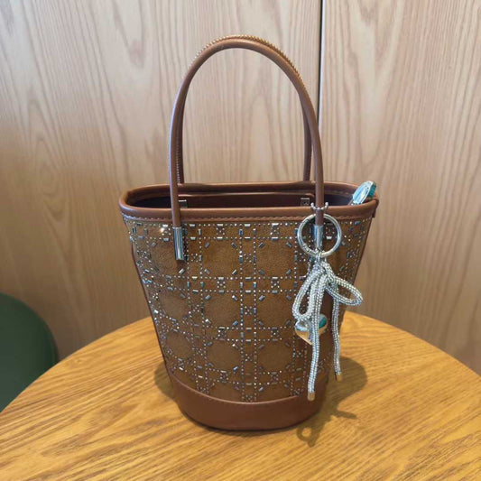 Diamond Fashionable Stylish Commuter Large Capacity Shoulder Bags