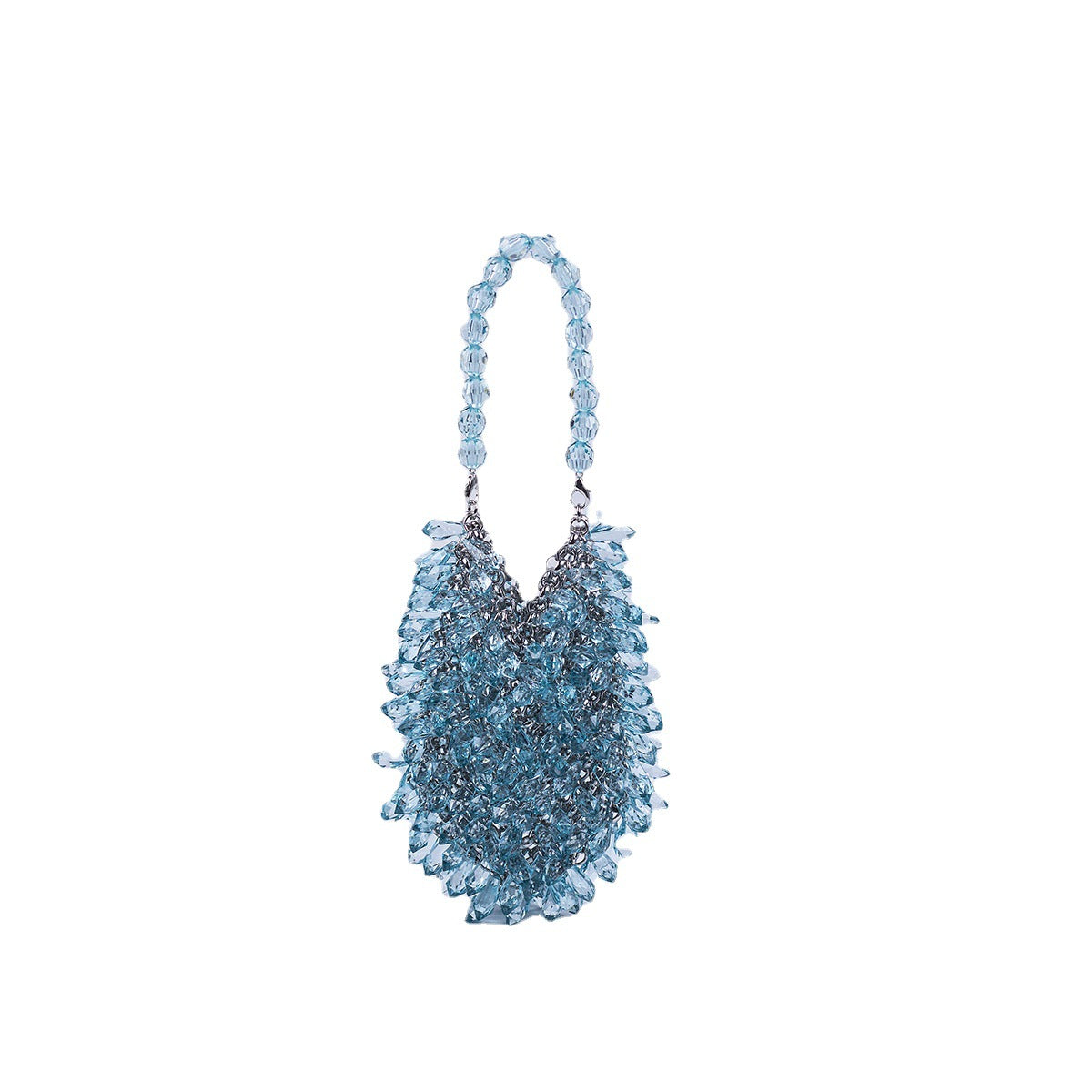 Women's Hand-woven Transparent Crystal Acrylic Water Drop Handbags