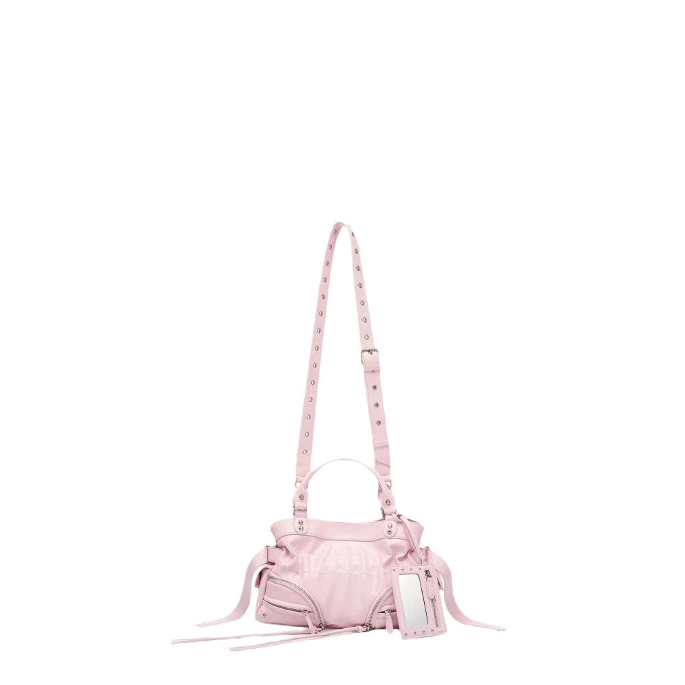 Lazy City Oil Wax Leather Large Crossbody Bags