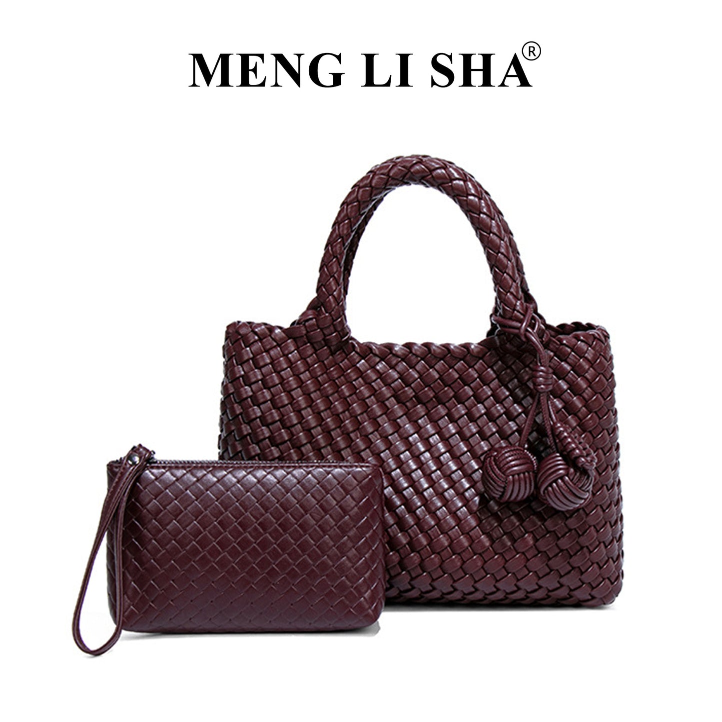 Women's Niche Woven Soft Leather Fashion Handbags