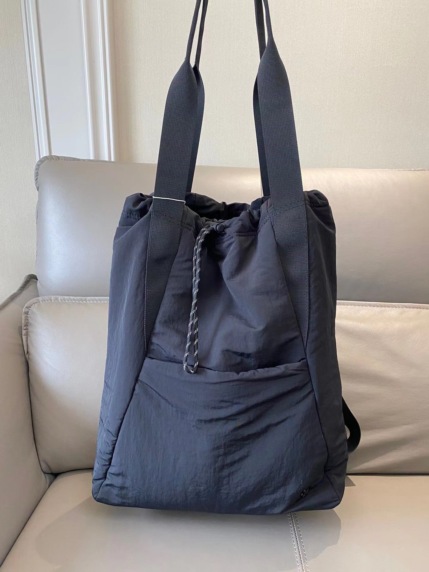 Trendy Drawstring Waterproof Yoga Commuter Portable Backpacks