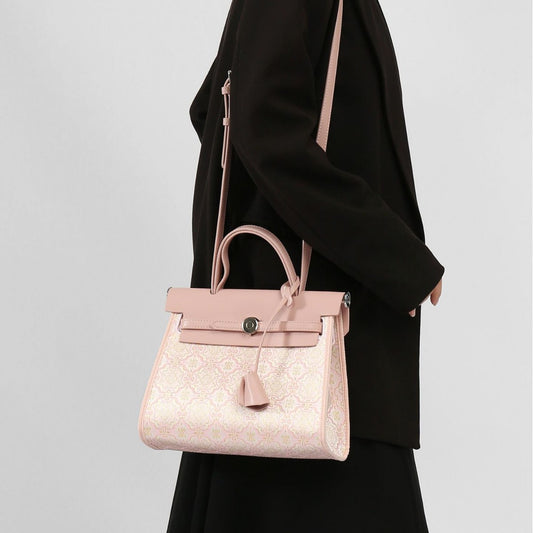 Women's Style Song Dynasty Brocade Canvas Entry Kelly Bags