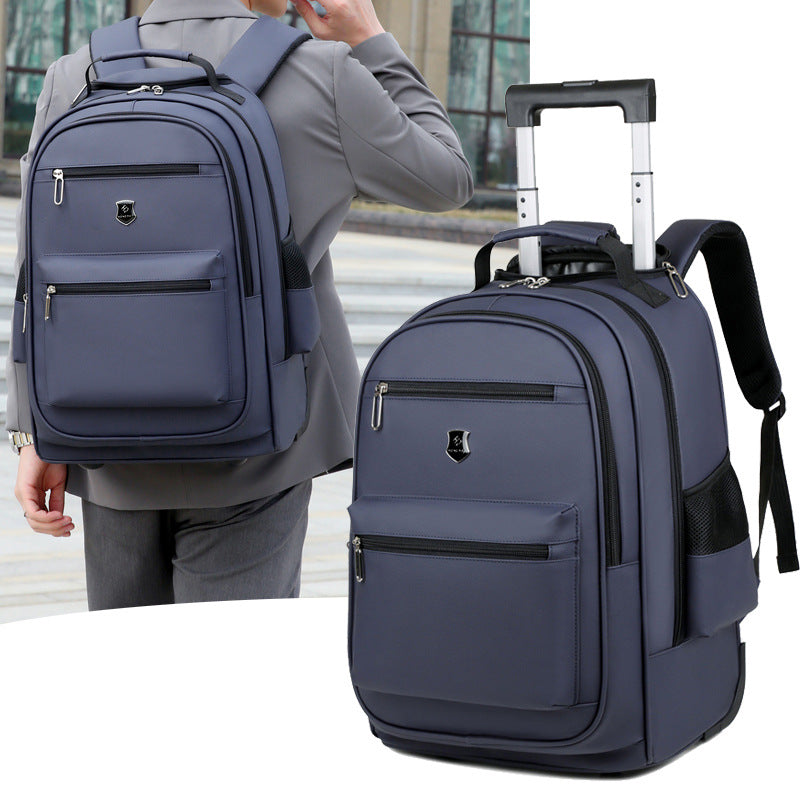 Leisure Large Capacity With Wheels Portable Backpacks