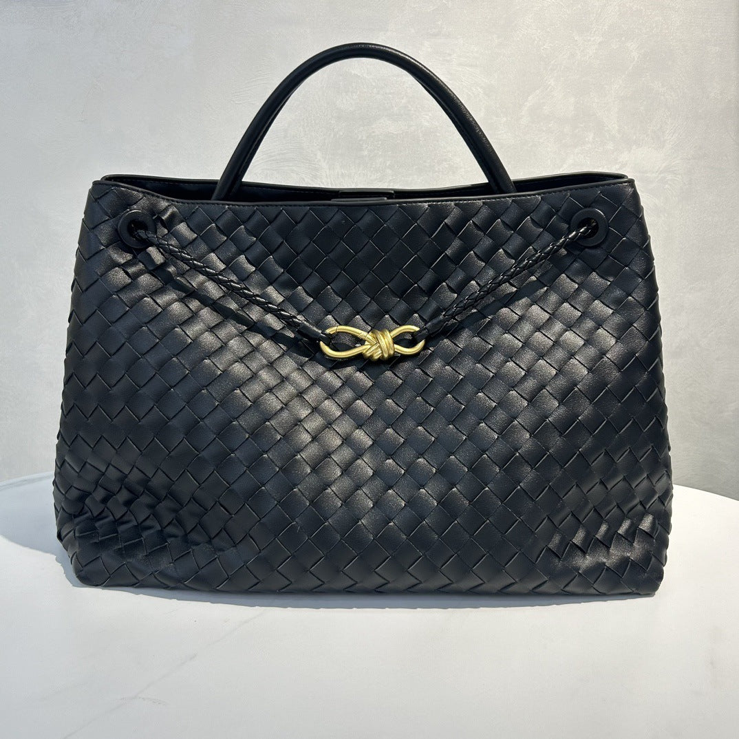 Women's Hand-woven Large Capacity Genuine Leather Handbags