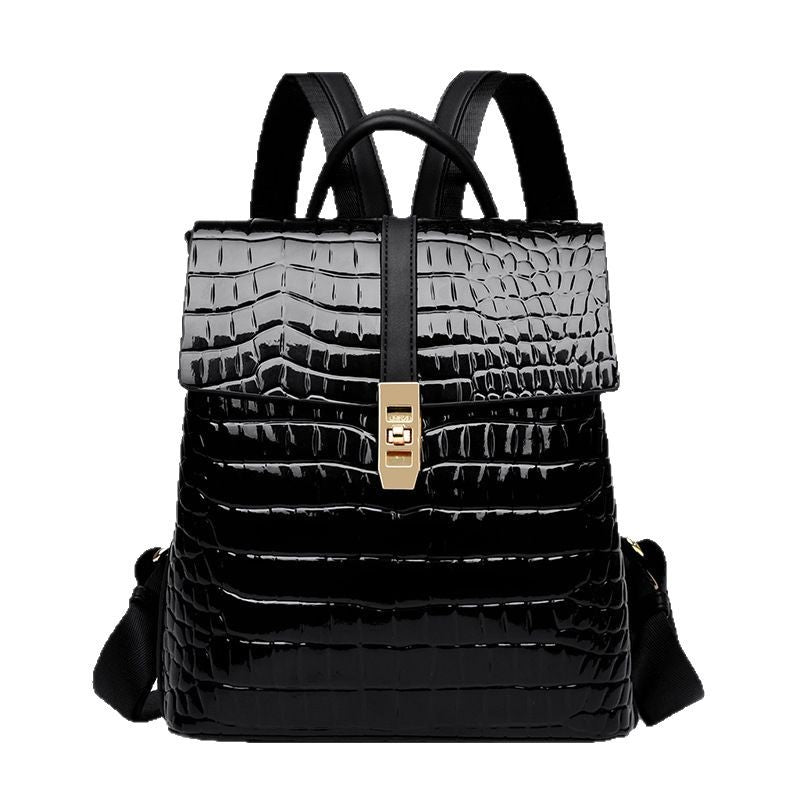 Women's Simple Trendy Patent Leather For Bags