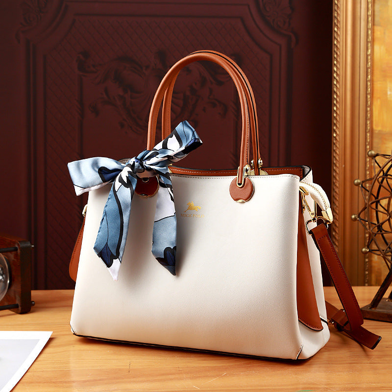 Women's Capacity Mom Genuine Leather Mother's Day Handbags