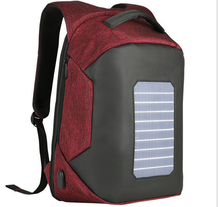 Women's & Men's & Leisure Solar Rechargeable Backpacks