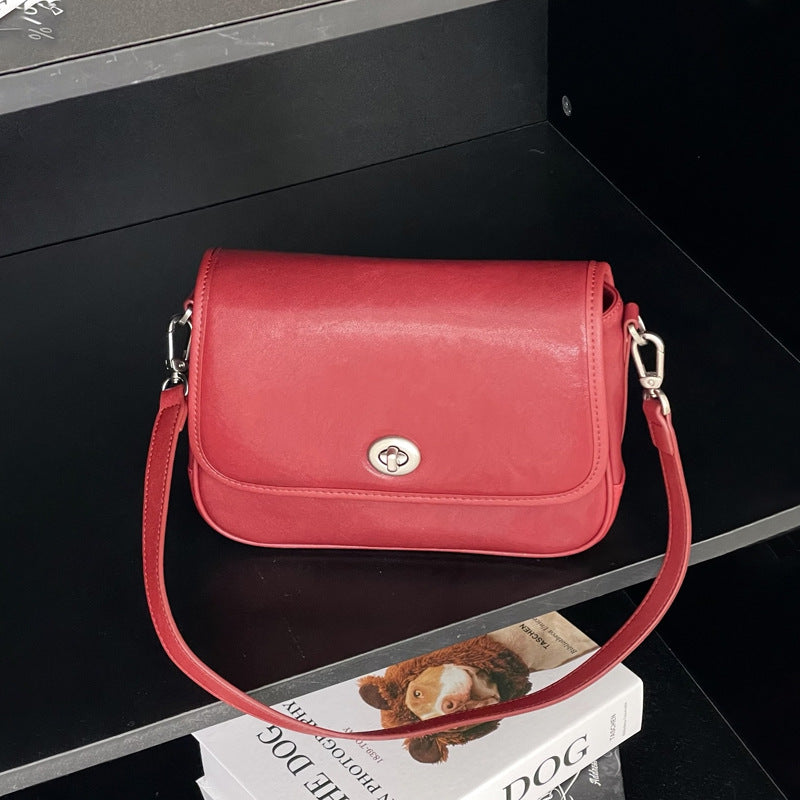 New Slouchy Women's Flip Genuine Niche Bags