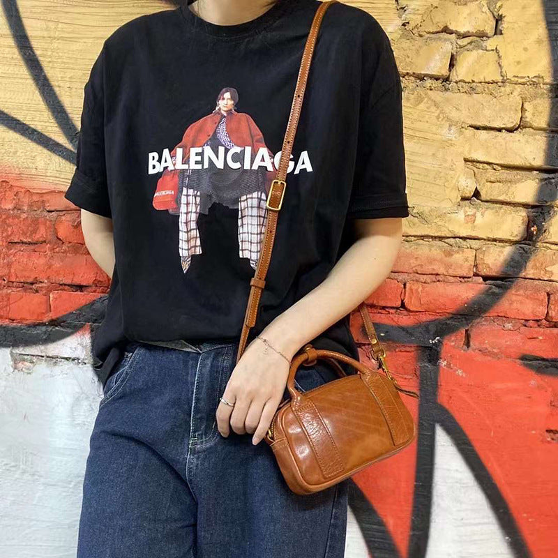 Lightweight Mobile Mori Style Vintage Leather Handbags