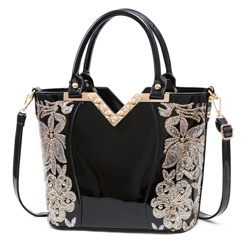 Women's Korean Simple Summer Di Xi Shoulder Bags