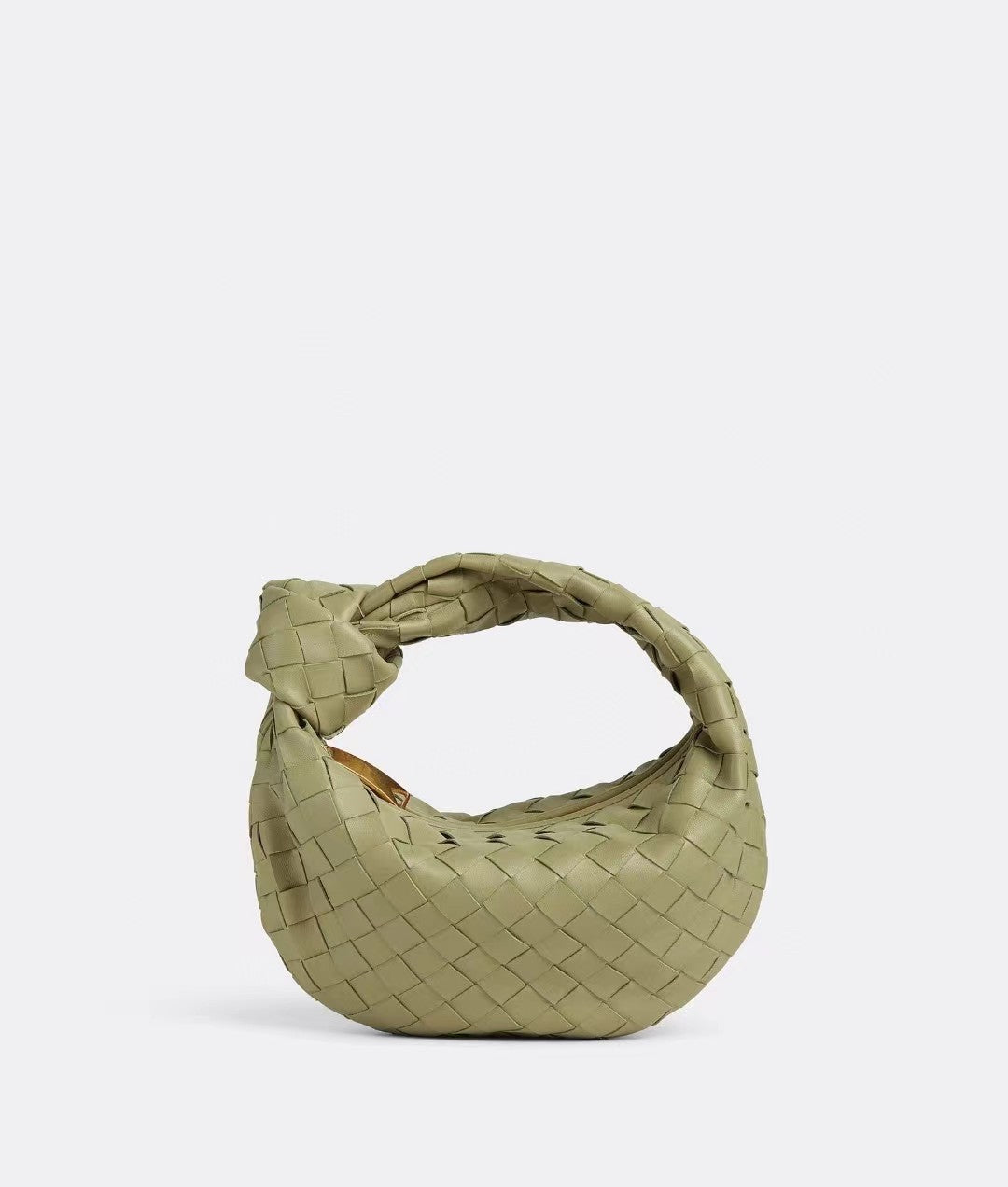 Croissant Knotted Clutch Light Use Large Handbags