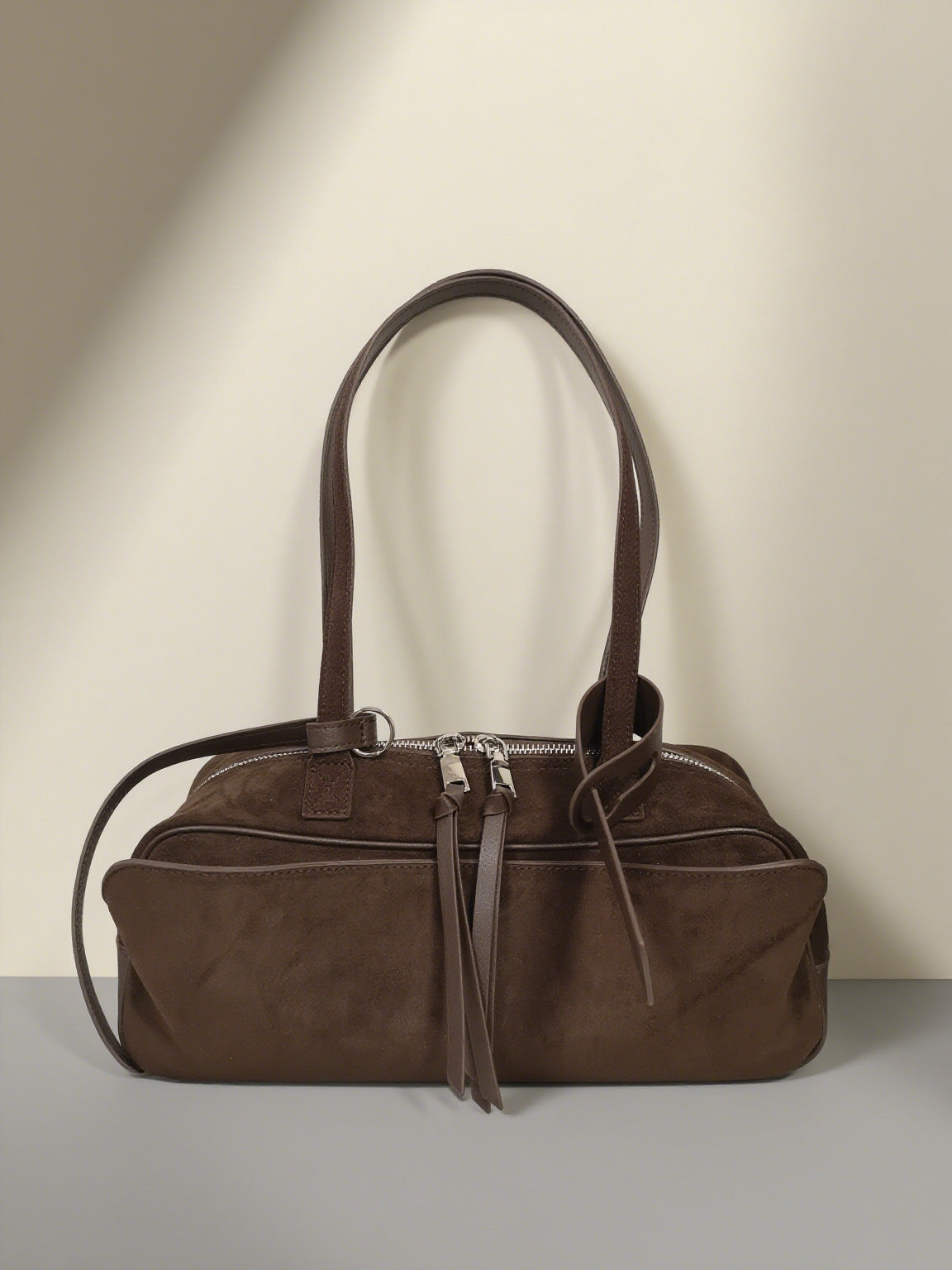 Women's Genuine Leather High-grade Light Luxury Frosted Shoulder Bags