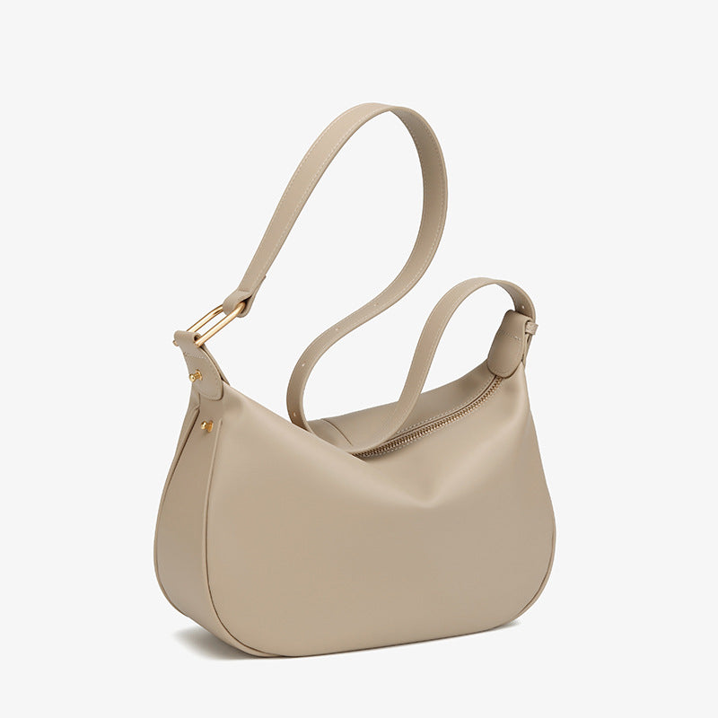 Women's Genuine Leather Underarm High-grade Spring Niche Armpit Bags