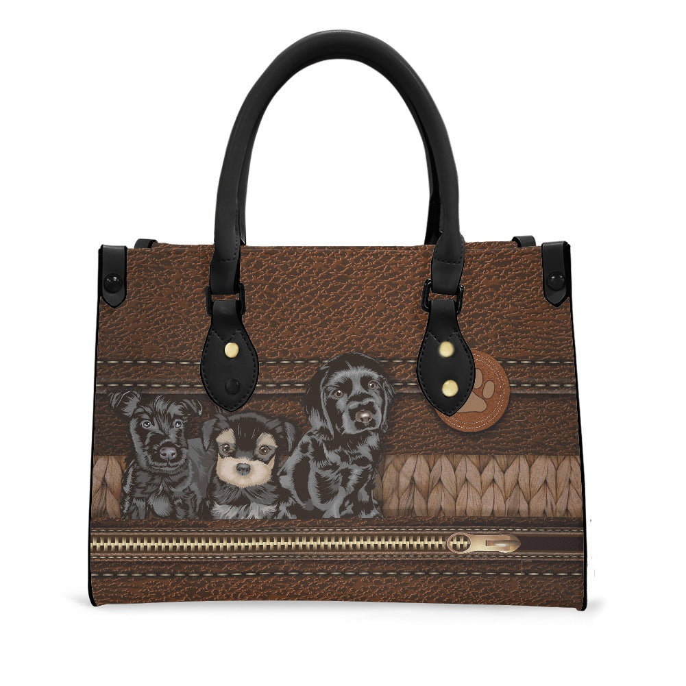 Comfortable Creative Durable Black White Two Handbags