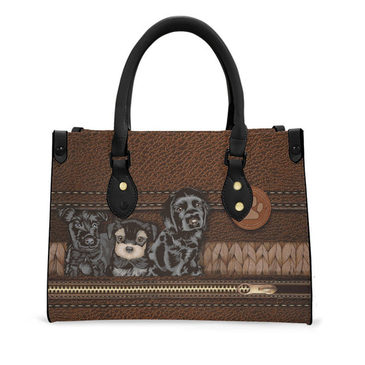 Comfortable Creative Durable Black White Two Handbags