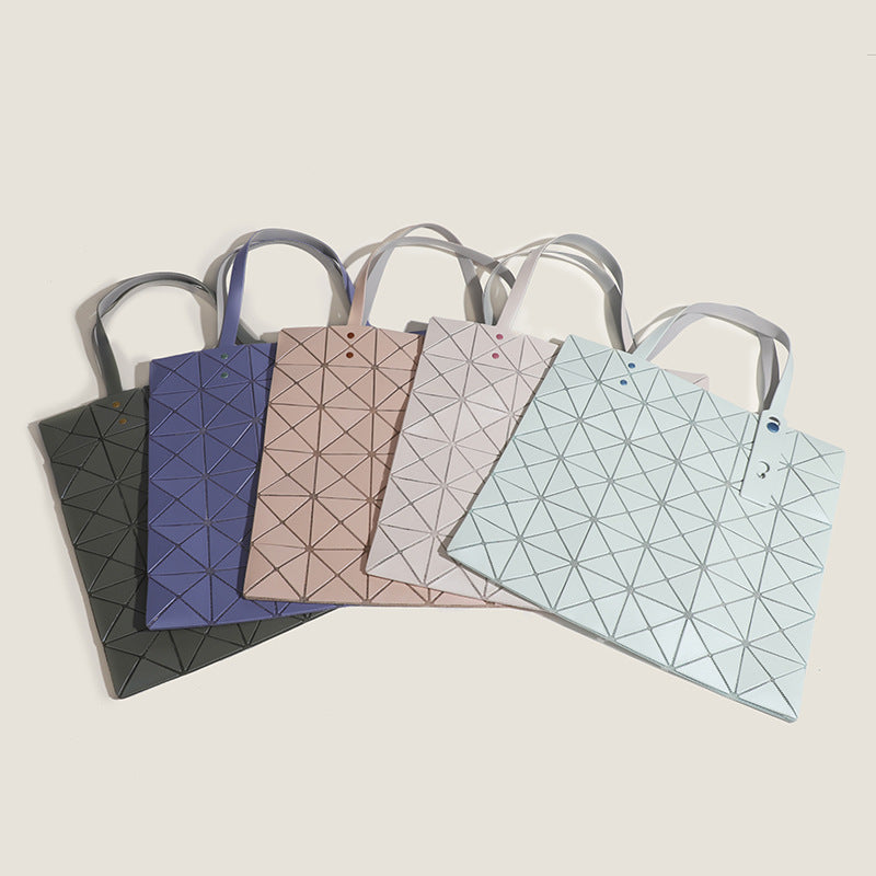 Attractive Limited Color Block Matte Versatile Bags