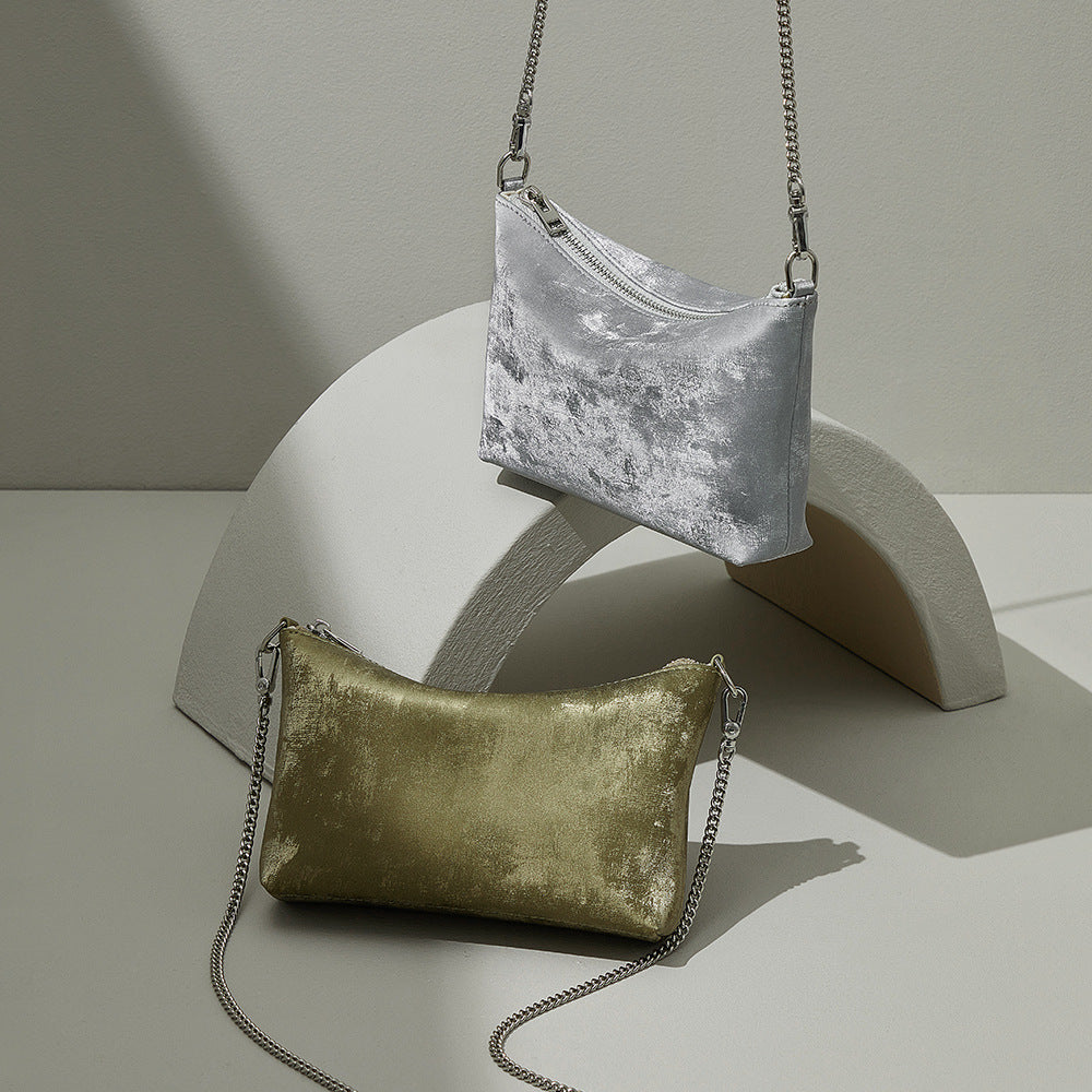 Metal National Style Retro Mini High Shoulder Bags