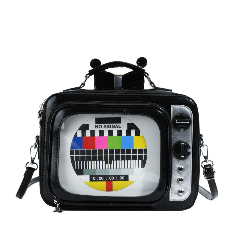 Tv Cartoon Snacks Antenna Bow Detachable Backpacks