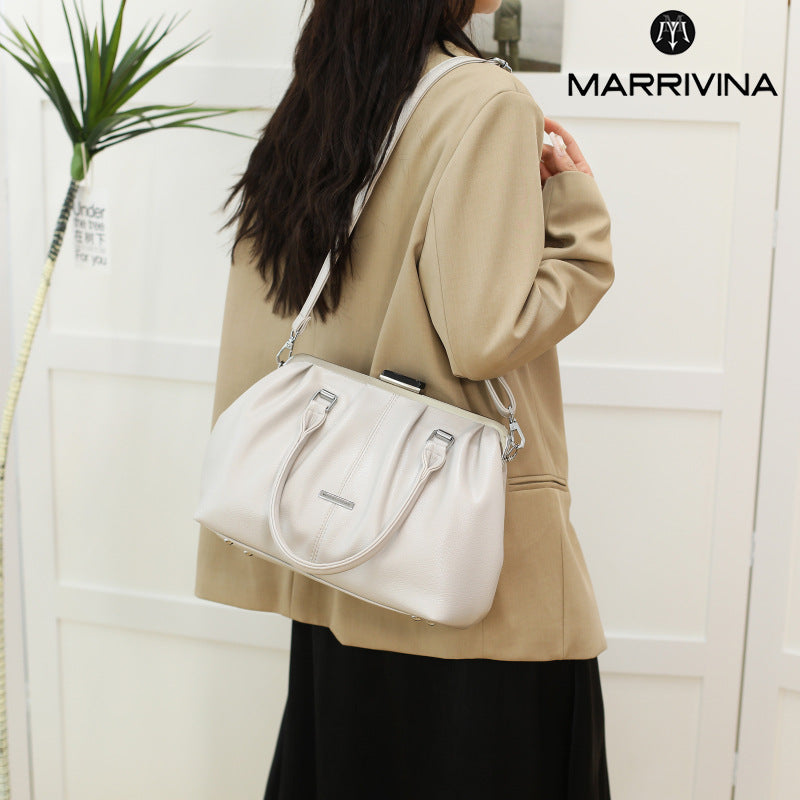 Women's Fashion Pleated Simple Large Capacity Crossbody Bags