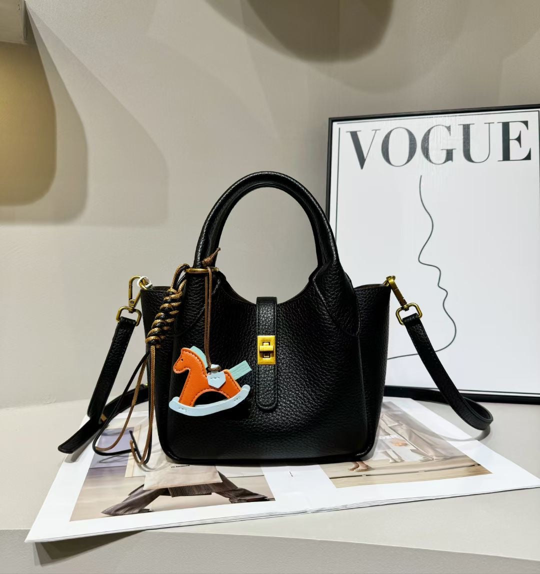 Women's With Pendant Vegetable Basket Hand Holding Crossbody Bags