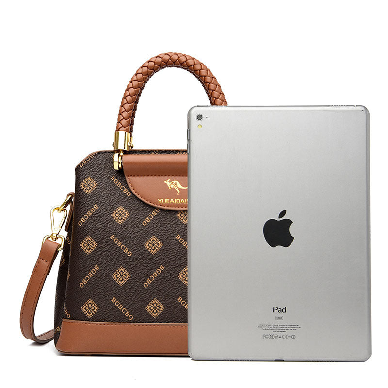Women's Summer Fashion Trendy Mother Big Shoulder Bags