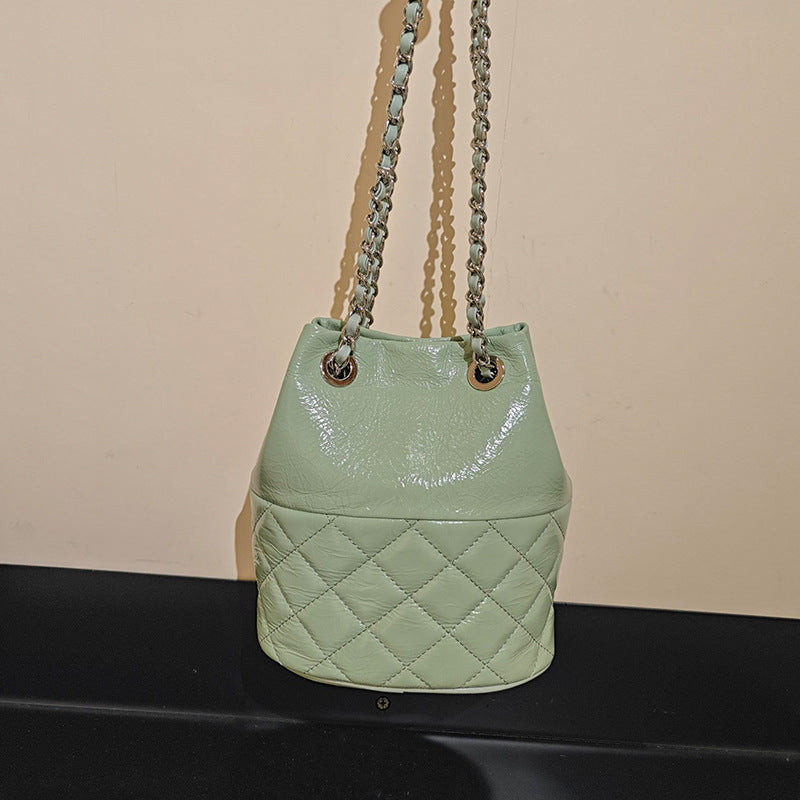 Women's Korean Chain Classic Style Rhombus High-grade Crossbody Bags