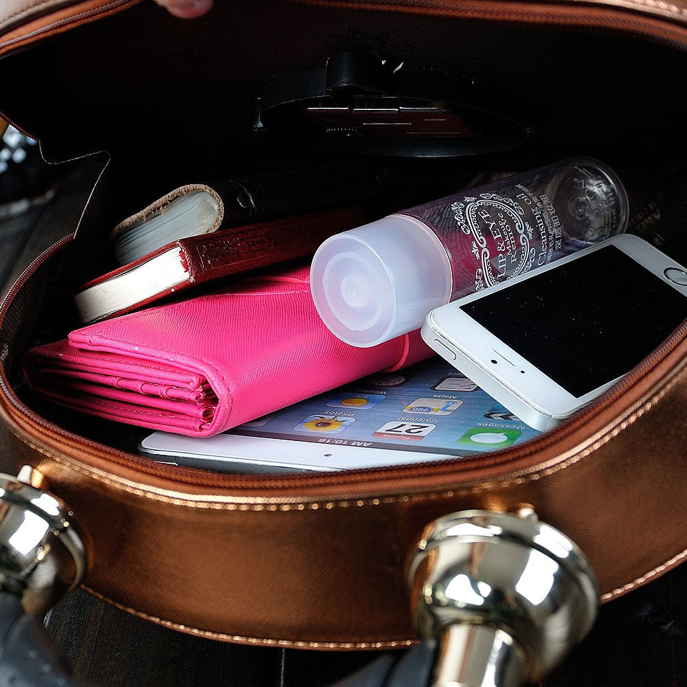 Women's Fashion Retro Style Fashionmonger Personalized Alarm Crossbody Bags