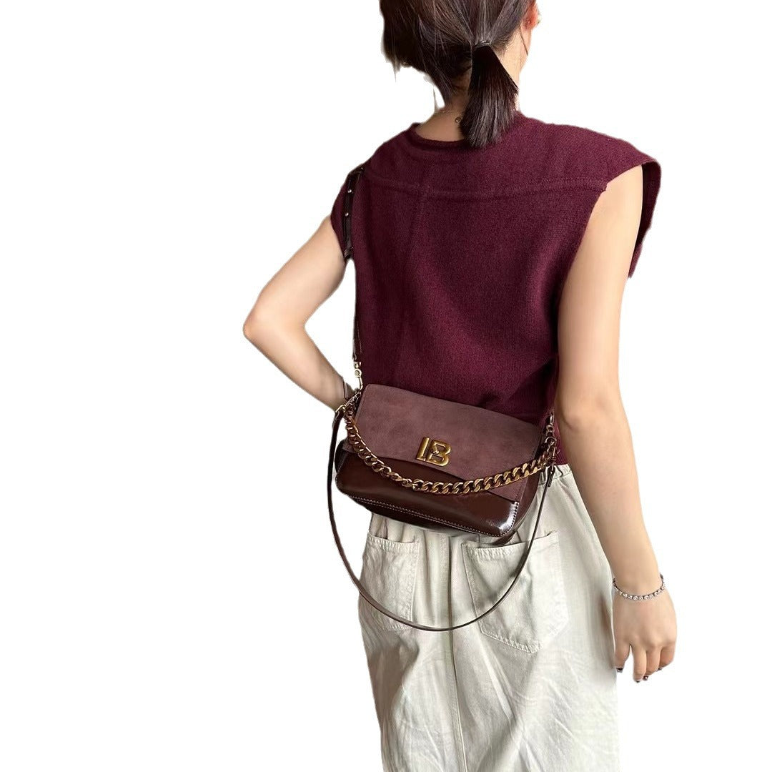 Women's Super Hot Chain Underarm Leather Lock