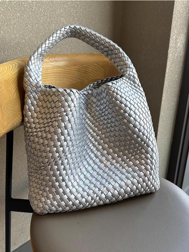 Casual Women's Hand-woven Underarm Fashion Large Tote Bags