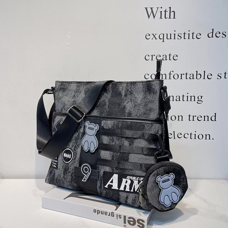 Classic Slouchy Waterproof Oxford Cloth Fashion Crossbody Bags