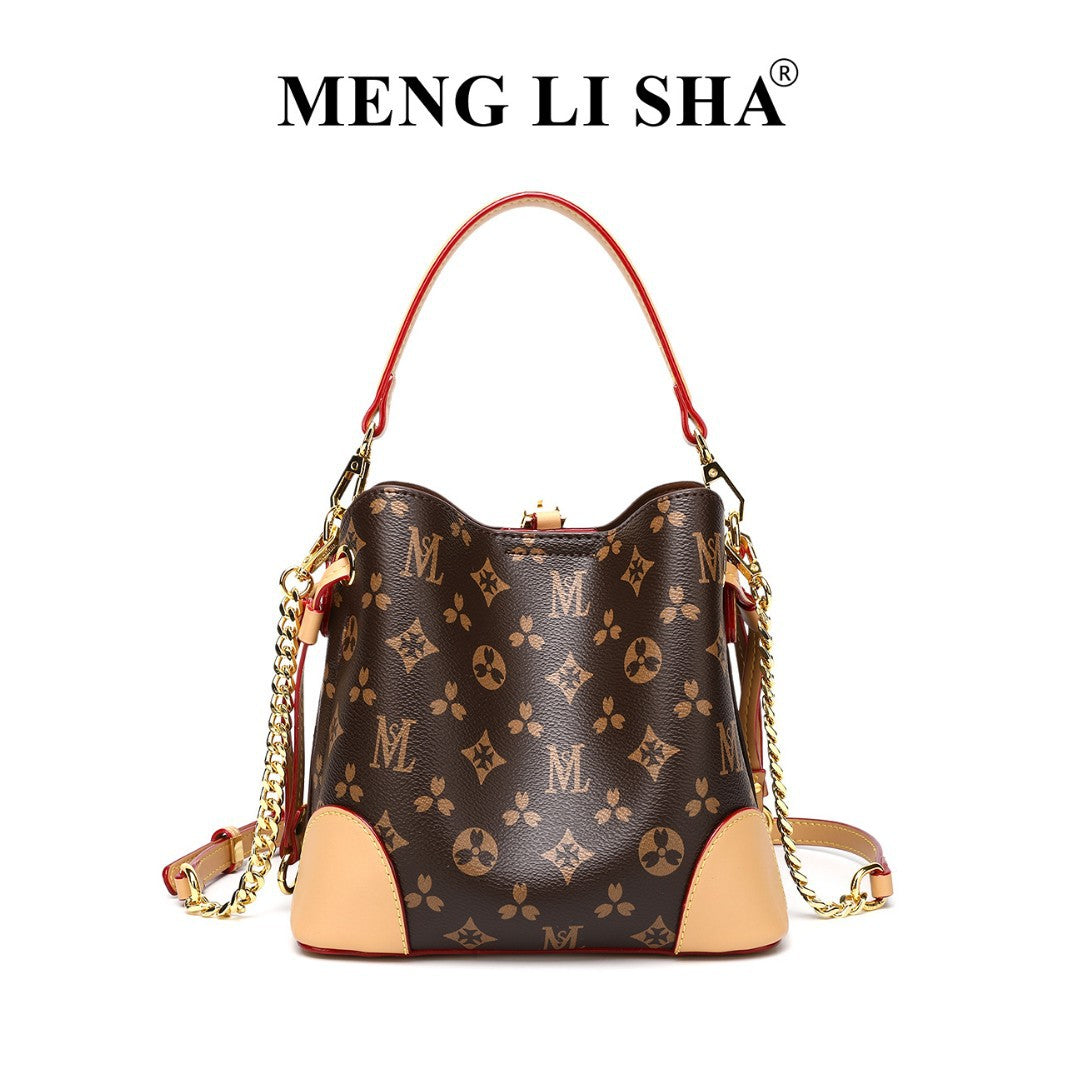 Women's Vegetable Basket Advanced Texture Alphabet Tote Bags