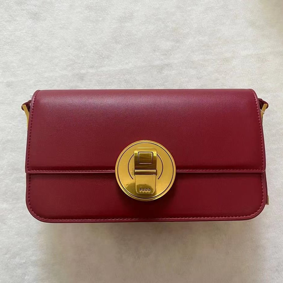 Women's Genuine Leather French Stick Niche High-grade Bags